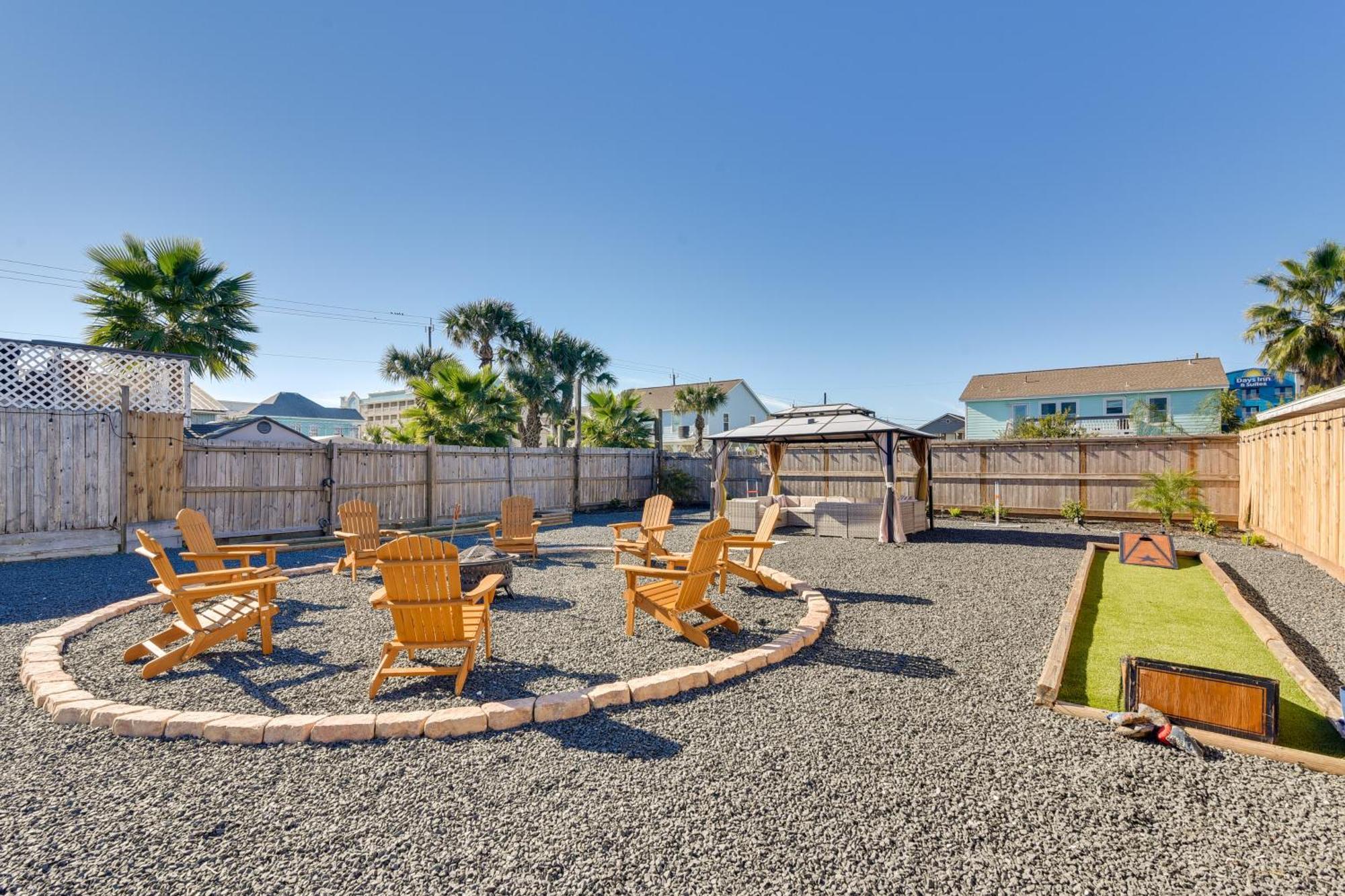 Seaside Retreat In Galveston Near Pleasure Pier! Villa Exteriör bild
